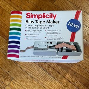 Simplicity Bias Tape Maker